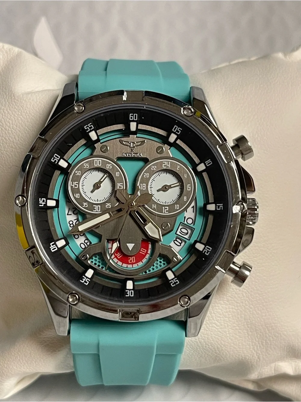 Invicta S1 Rally I by Invicta Men's Watch - 44mm, Light Blue (69878) new